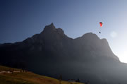 Paragleiten im Schlerngebiet