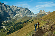 Hiking on Alpe di Siusi